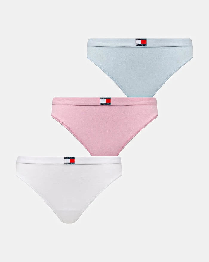 Tommy Hilfiger kadın pamuklu bikini 3 parça