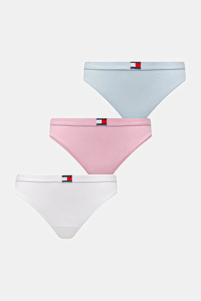 Tommy Hilfiger kadın pamuklu bikini 3 parça