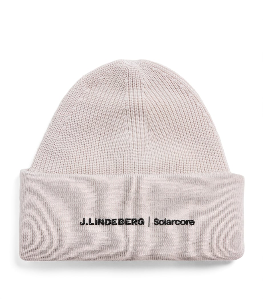 J Lindeberg Merino Wool Solarcore Beanie