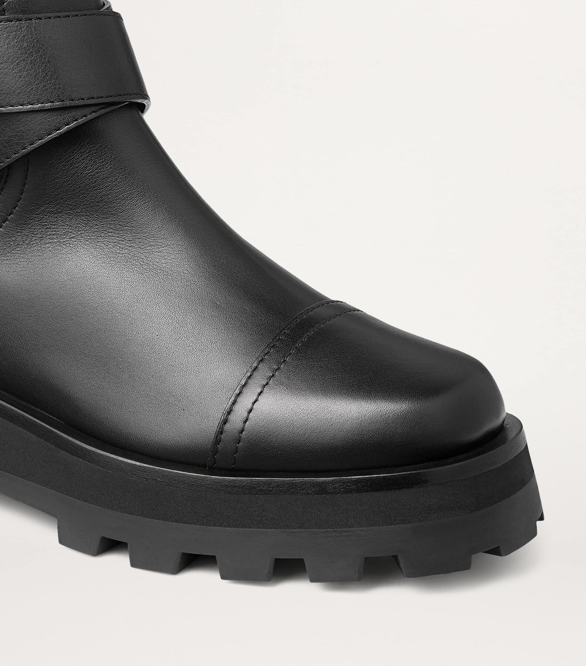 Jimmy Choo Black Meena Leather Ankle Boots