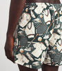 Tennis Print Amalfi Swim Shorts GREEN MULTI