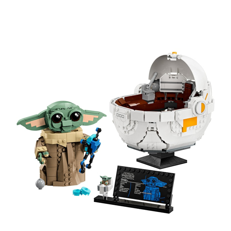 Star Wars Grogu with Hover Pram 75403