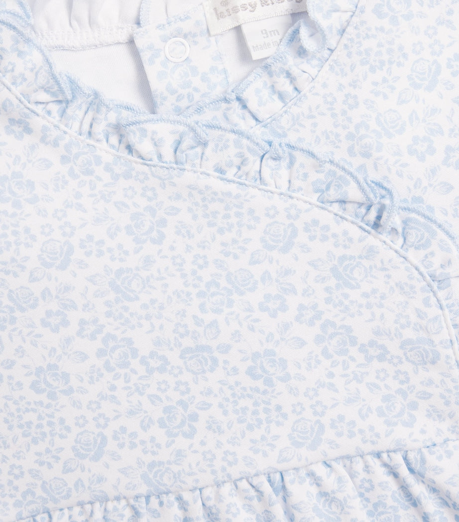 Kissy Kissy Pima Cotton Country Gardens Playsuit (0-24 Months)