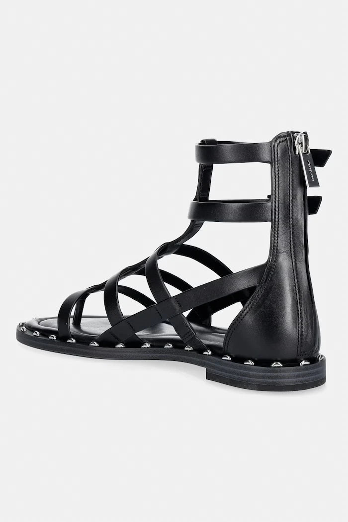 MICHAEL Michael Kors сандали дамски от кожа Noa Flat Sandal