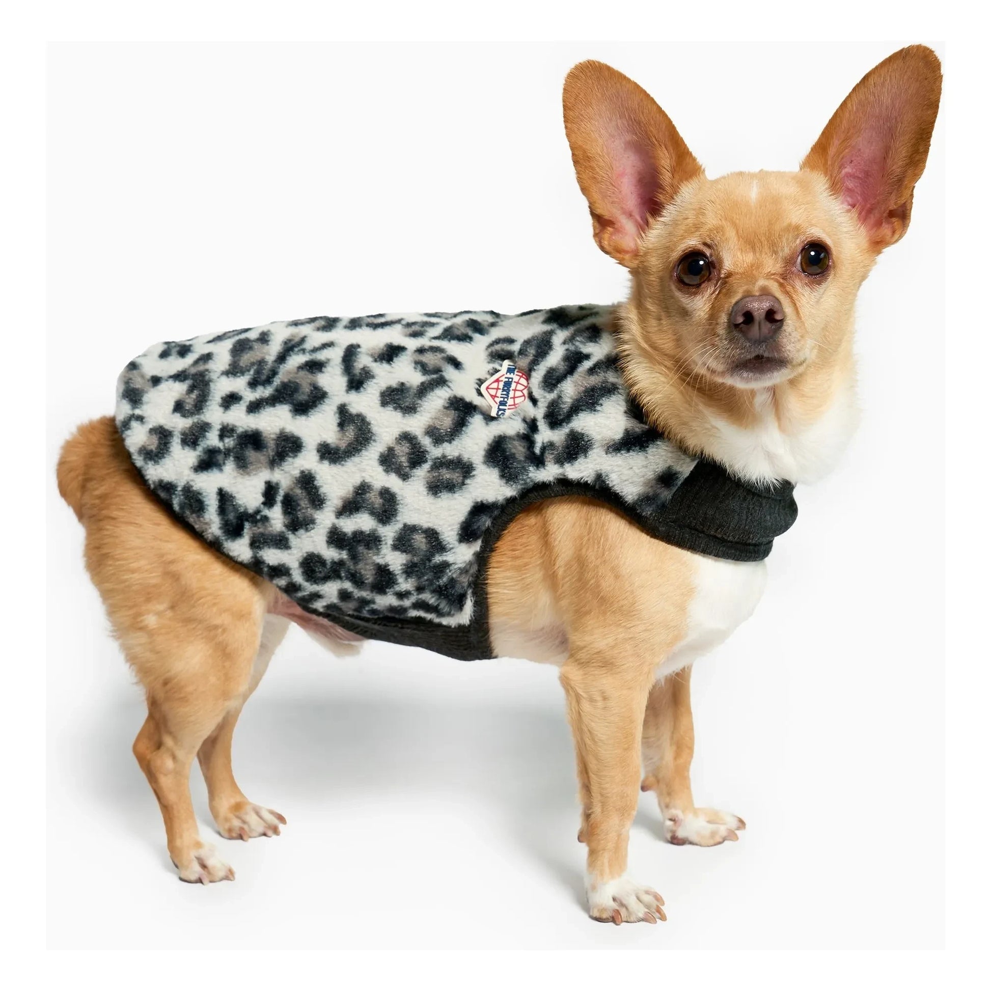 The Furry Folks - Reversible down jacket | Black