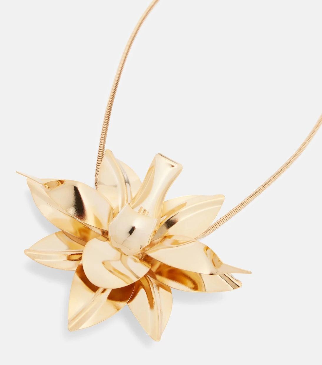 Rabanne - Brass necklace