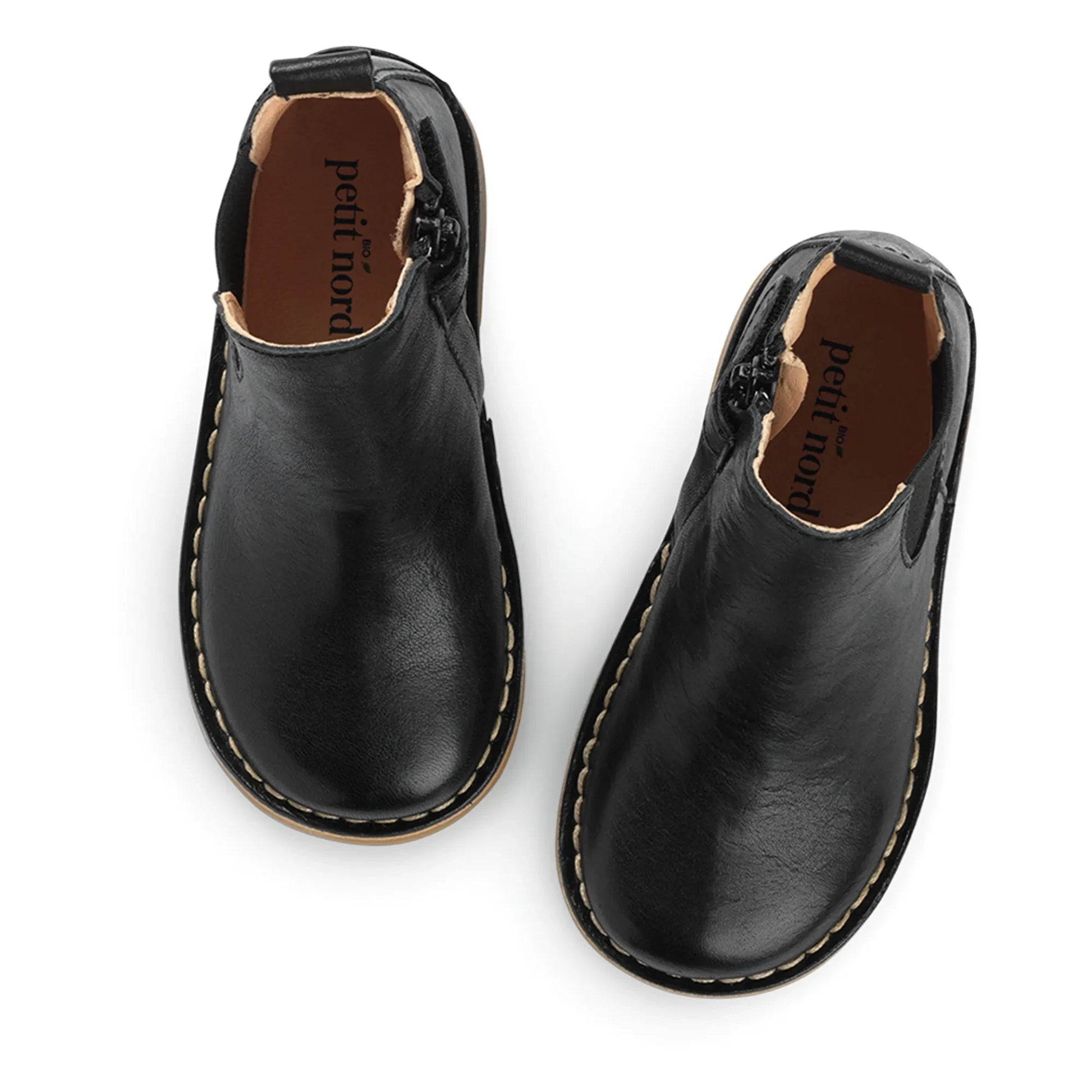 Petit Nord - Ankle Zip Boots | Black