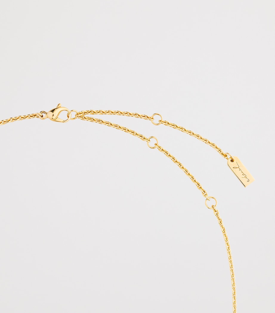 Yellow Gold and Diamond Chance de Chanel Talismans Necklace