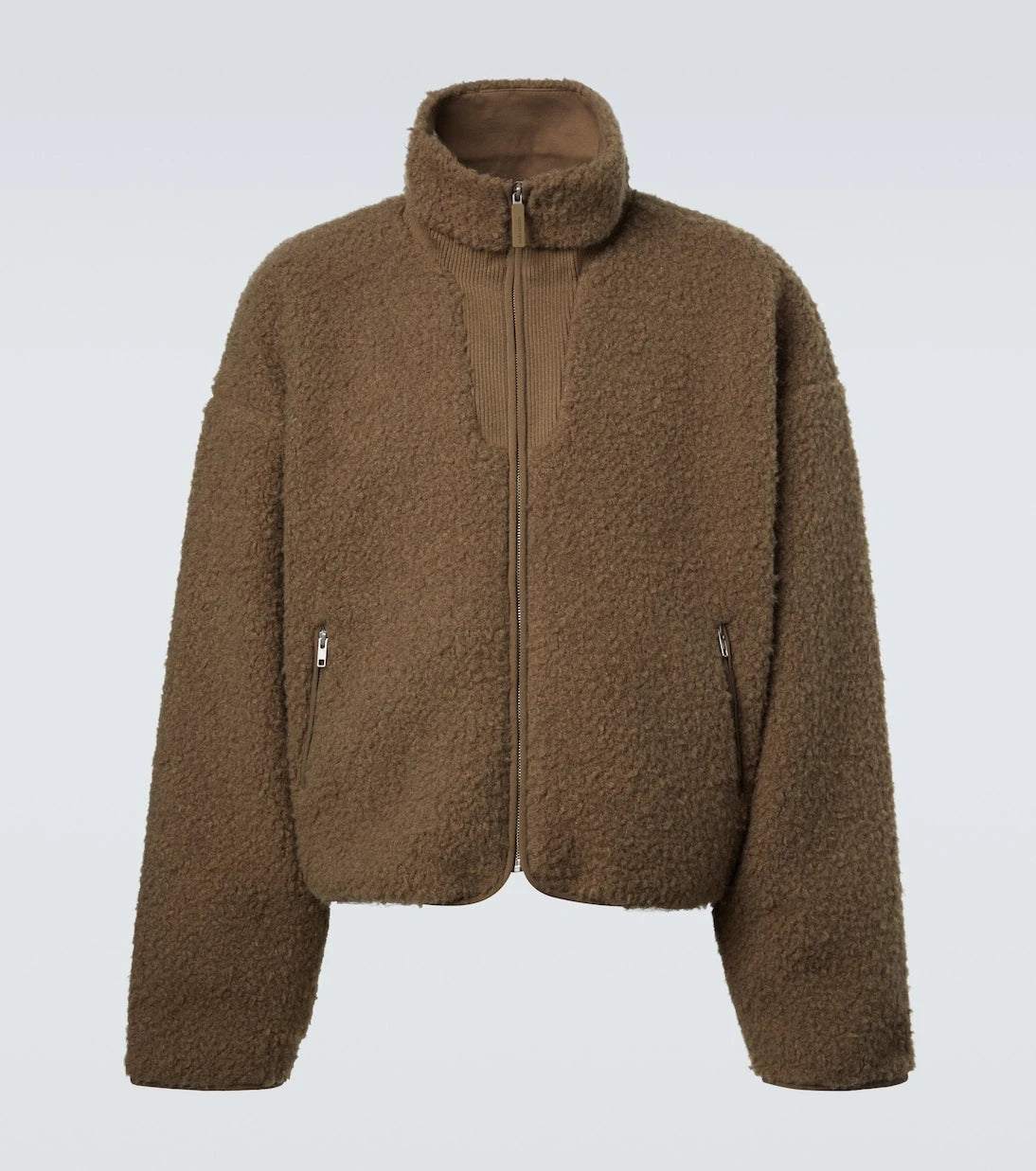 Entire Studios - Cropped teddy jacket