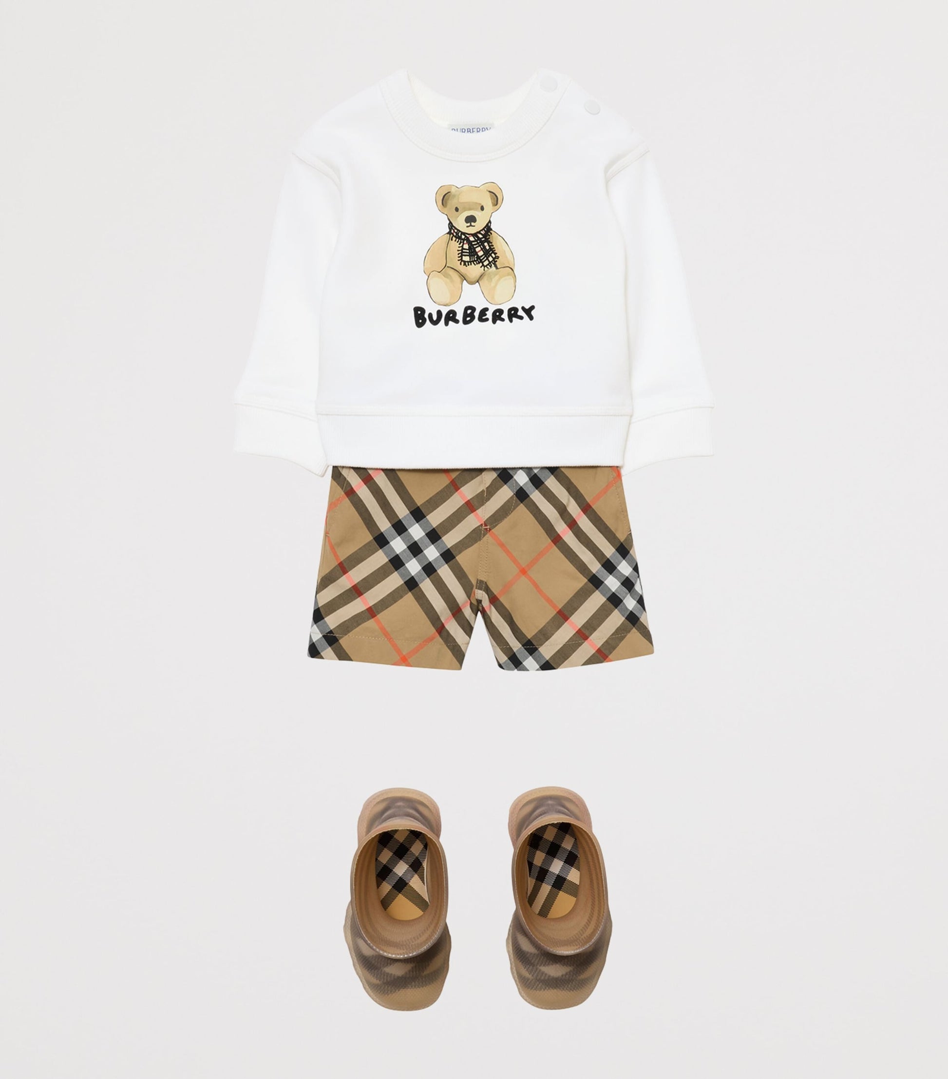 Burberry Kids Cotton Thomas Bear Sweatshirt (6-24 Months)