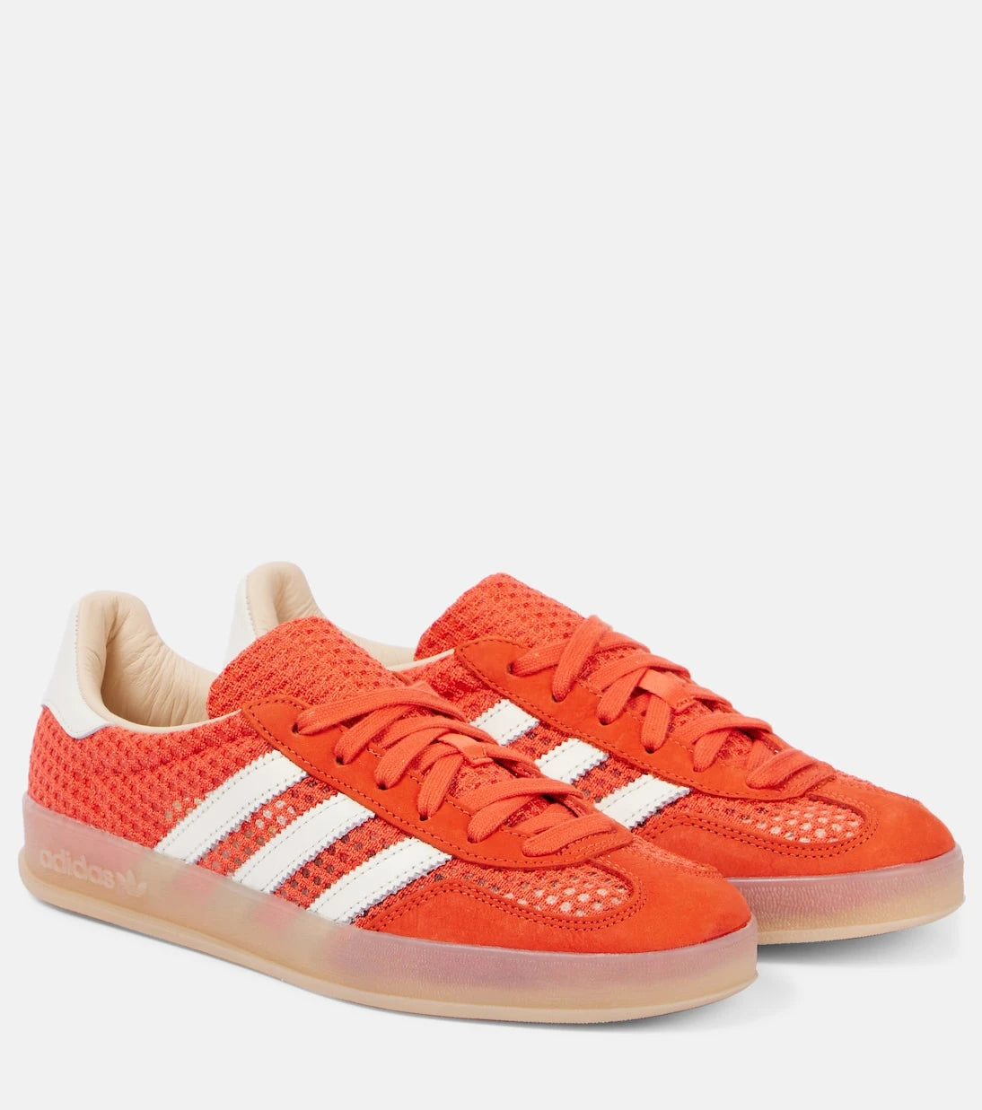 Adidas - Gazelle Indoor leather-trimmed sneakers