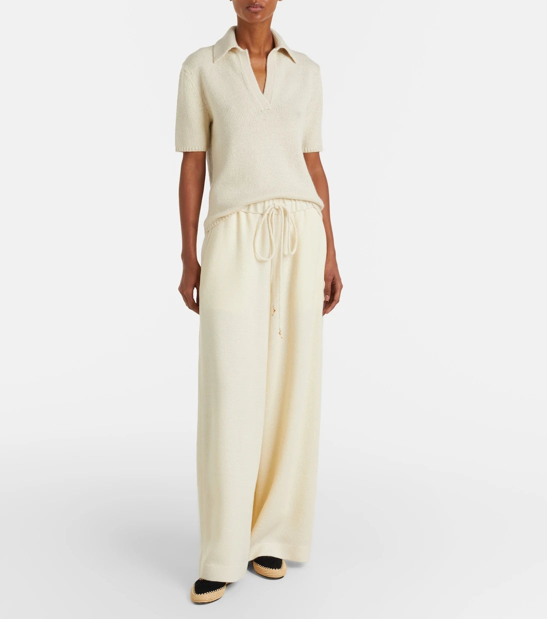 Gabriela Hearst - Strength raffia and suede Derby shoes