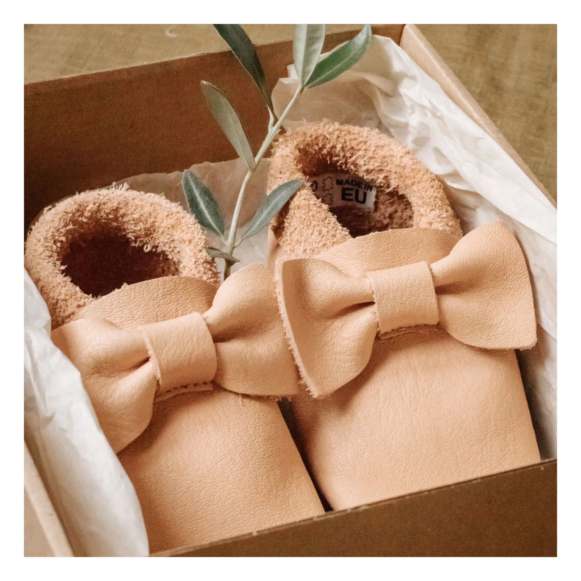 Baobaby - Knot Slippers | Beige pink