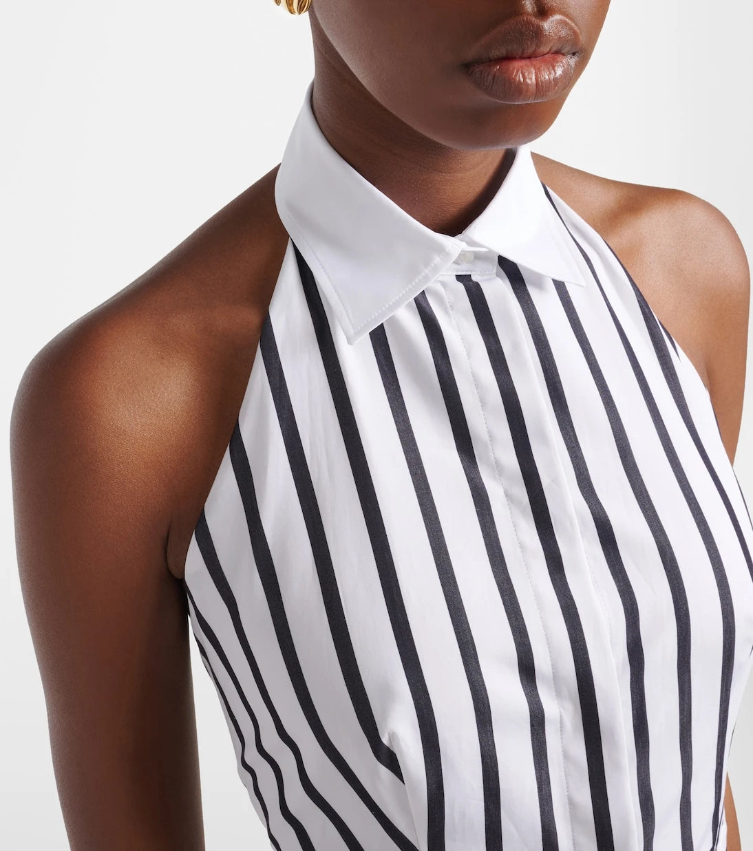 Ralph Lauren Collection - Eldred striped cotton shirt dress