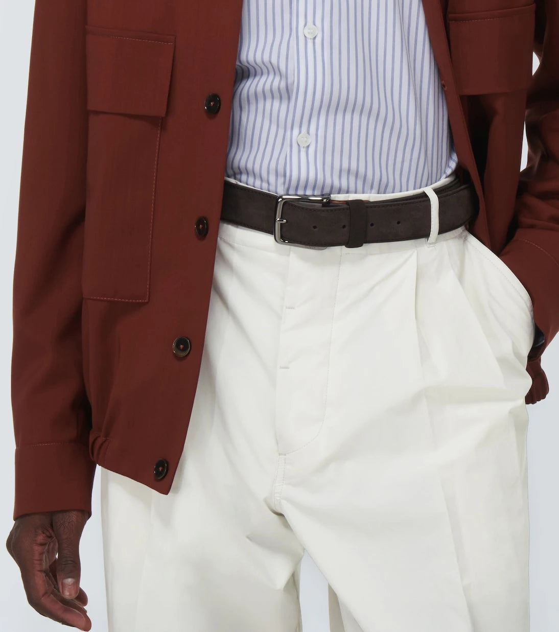 Tod's - Suede belt