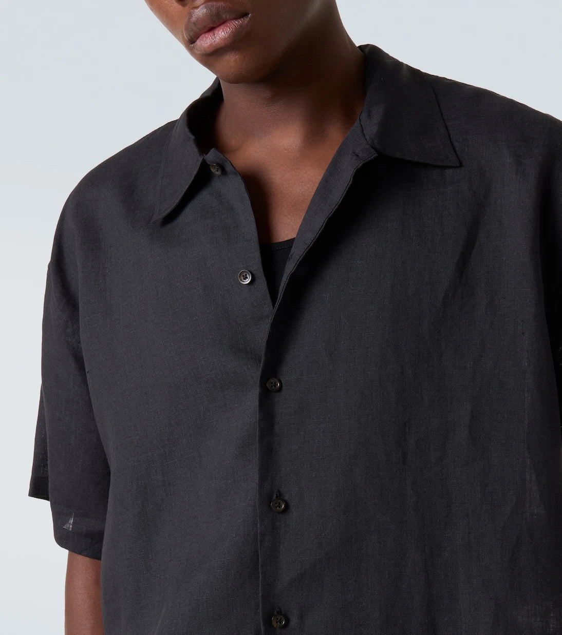 Commas - Oversized linen shirt