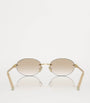 Tiffany & Co. Gold Metal Sunglasses