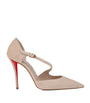 Christian Louboutin Red Miss Ziggyta Pumps 100