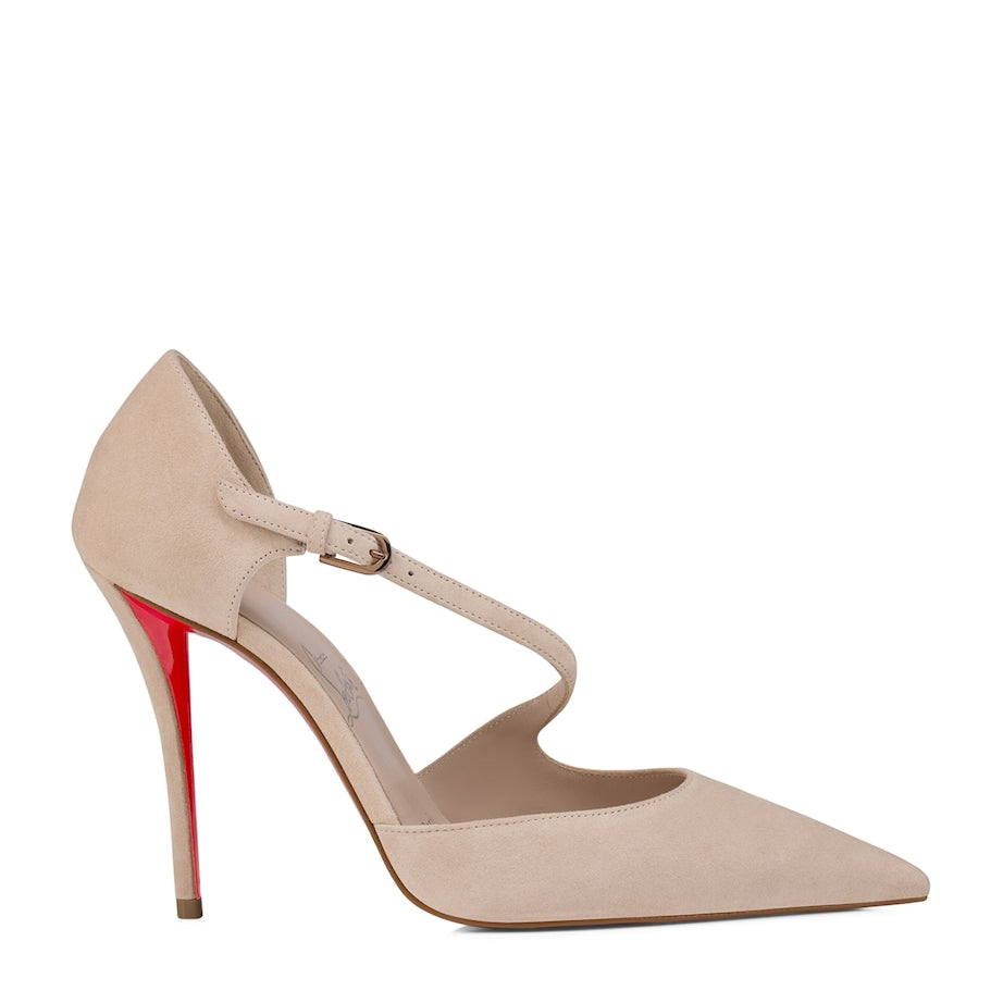 Christian Louboutin Red Miss Ziggyta Pumps 100