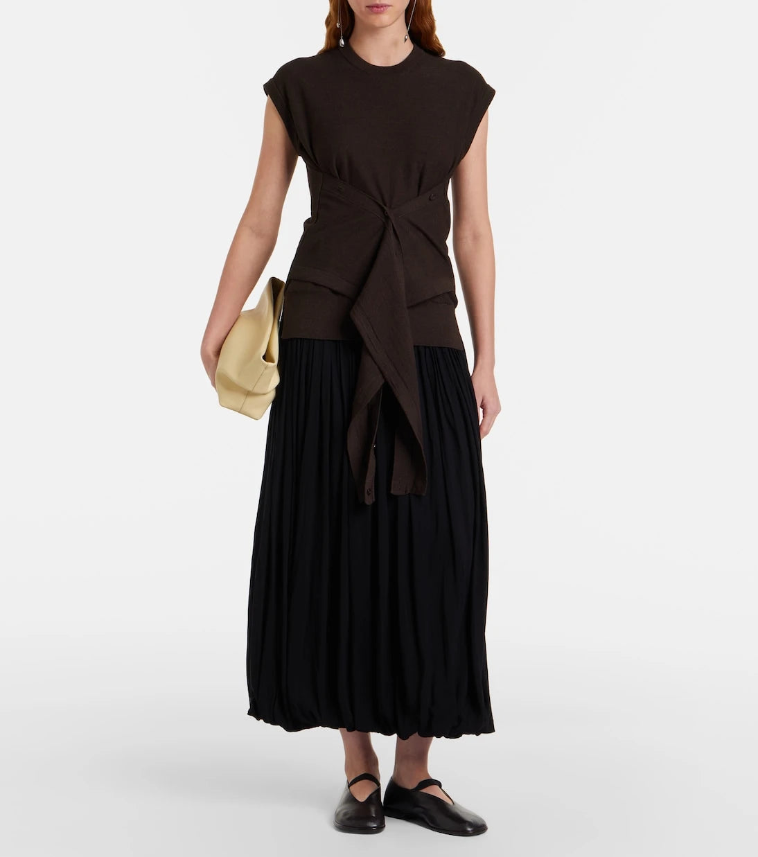 Lemaire - Glove leather ballet flats