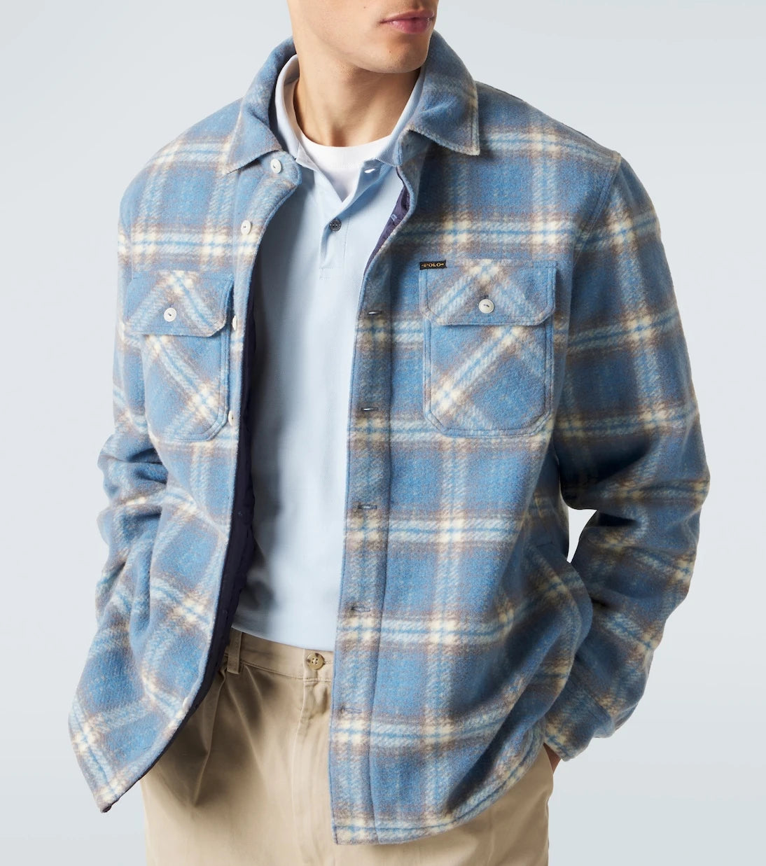 Polo Ralph Lauren - Plaid wool-blend flannel shirt