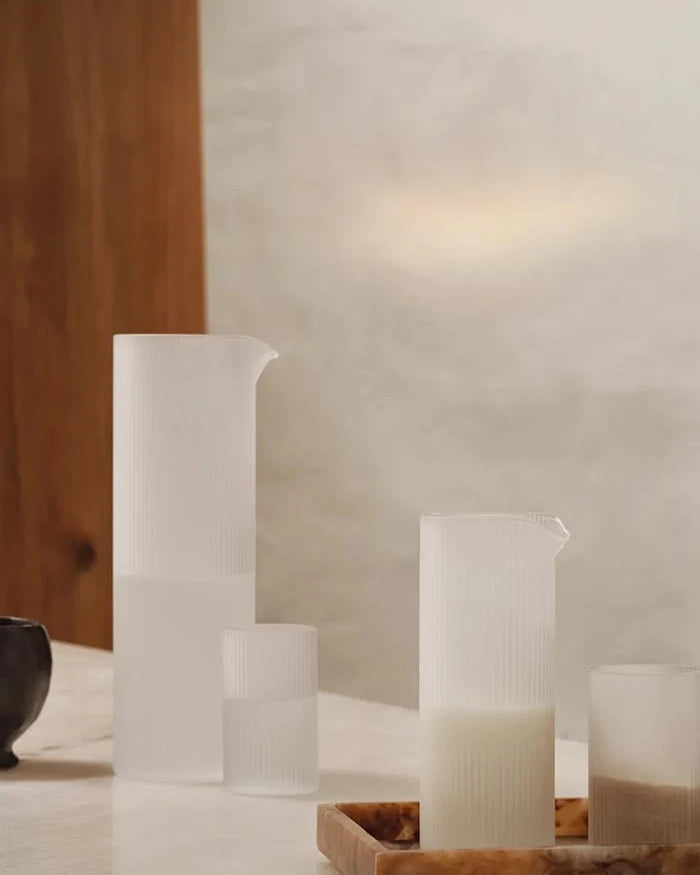 Кана за мляко ferm LIVING Ripple Milk Jug 400 ml