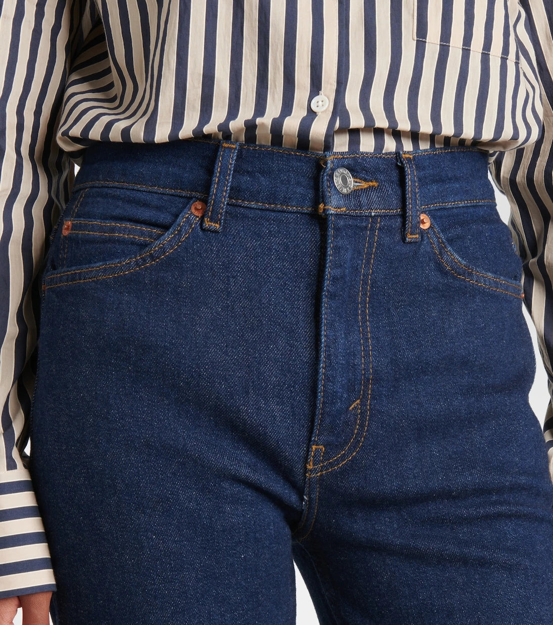 Re/Done - جينز مستقيم بتصميم السبعينات
