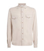Beige Cashmere Texas Overshirt
