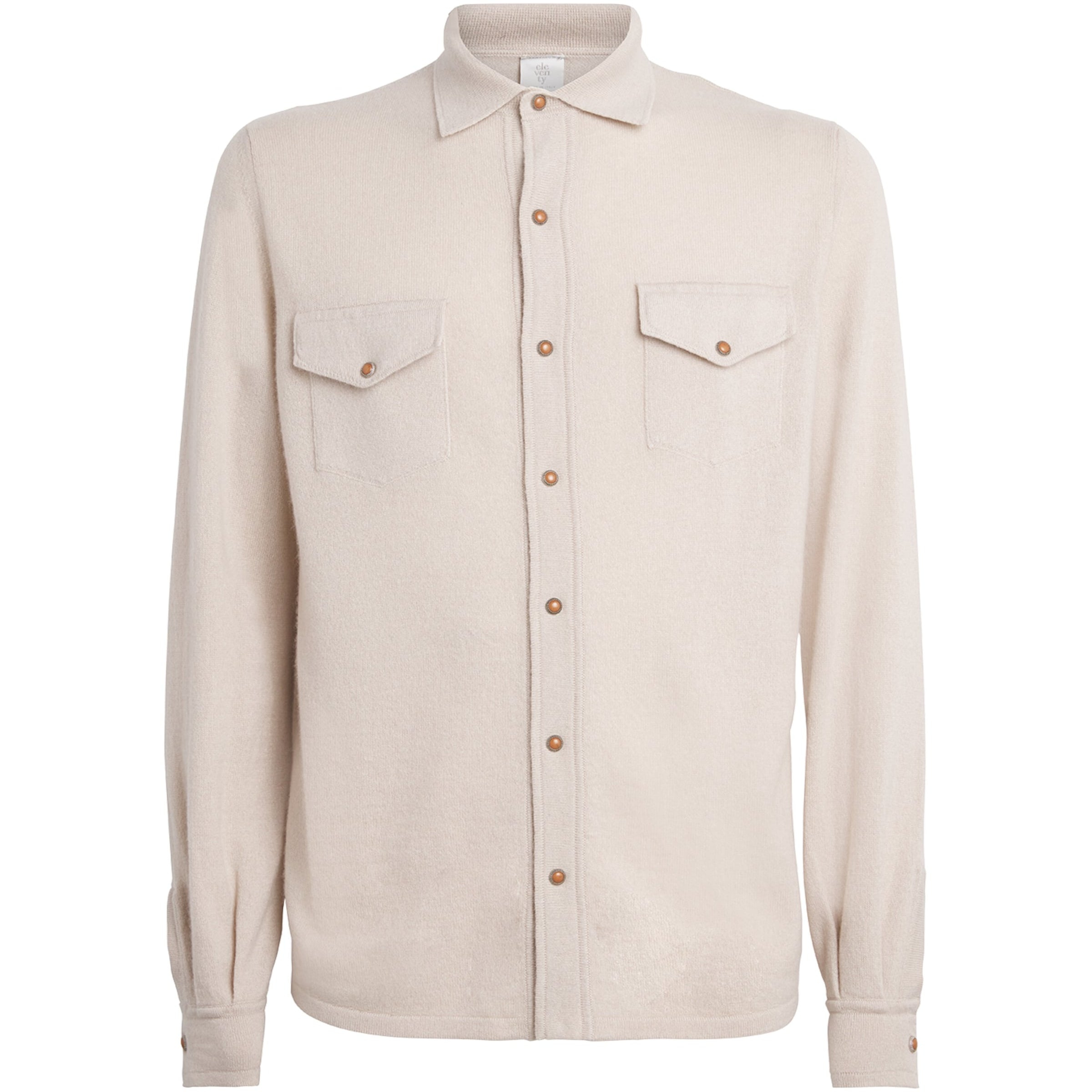 Beige Cashmere Texas Overshirt