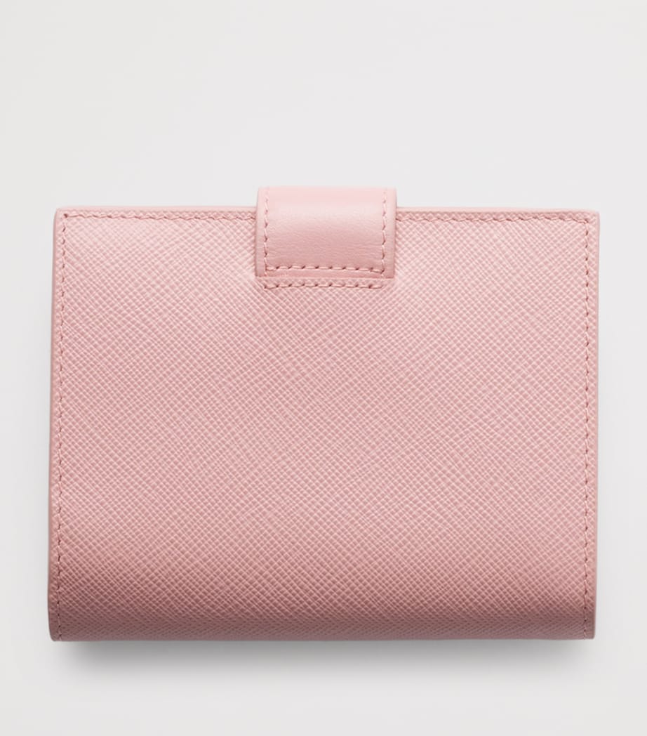 Prada Pink Small Leather Wallet