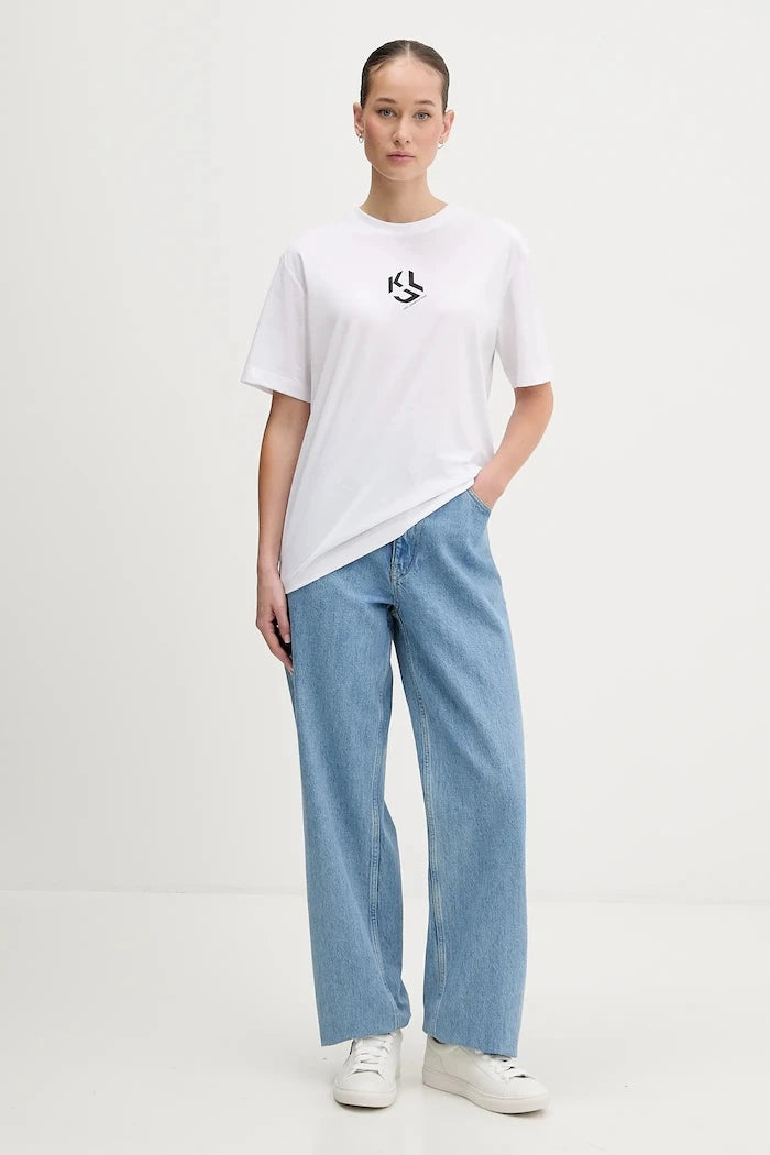 Karl Lagerfeld Jeans тениска дамска от памук