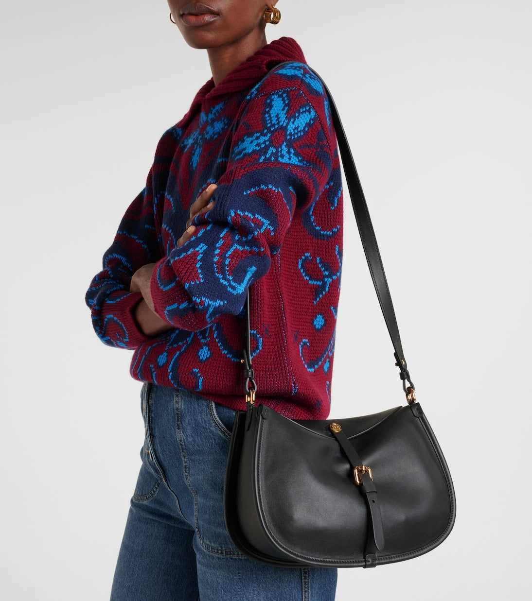 Etro - Small leather tote bag