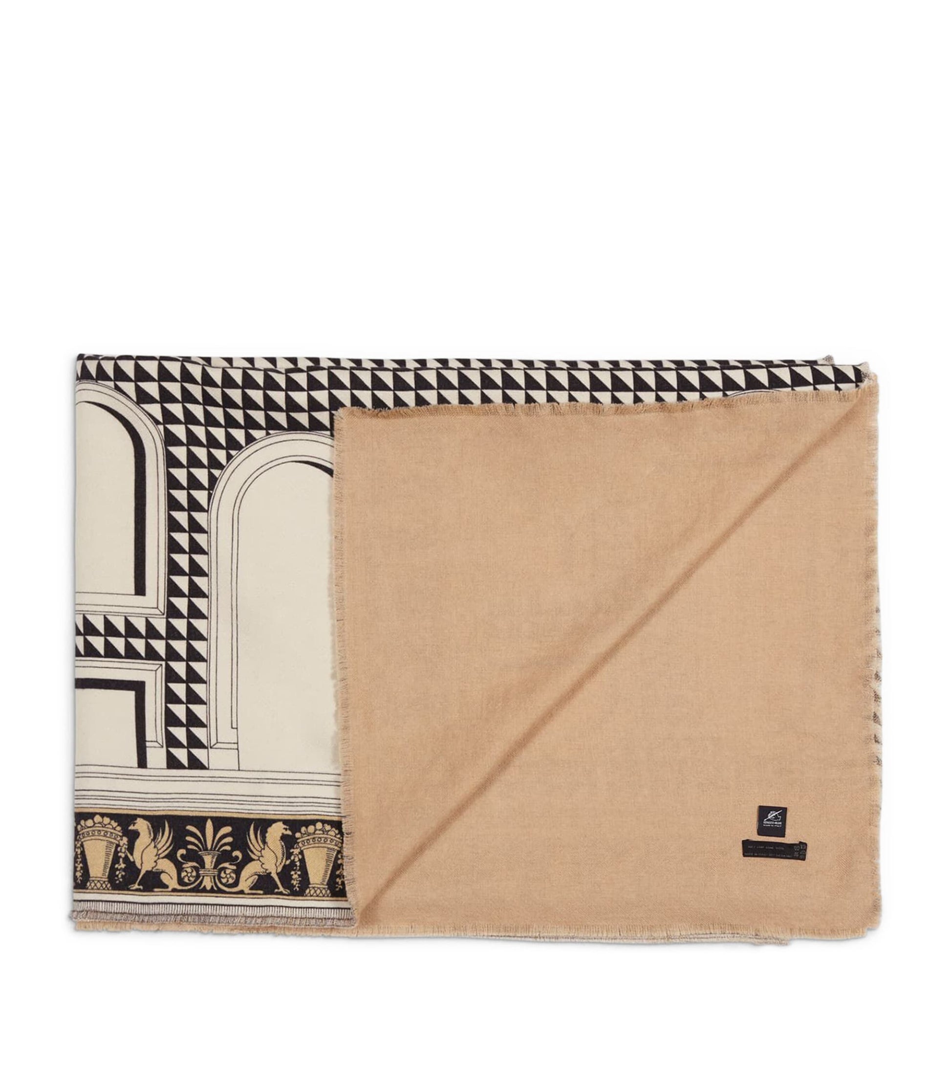 Fornasetti Plaid Facciata Throw (140cm x 200cm)