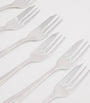 Set of 6 Stainless Steel Pastry Forks