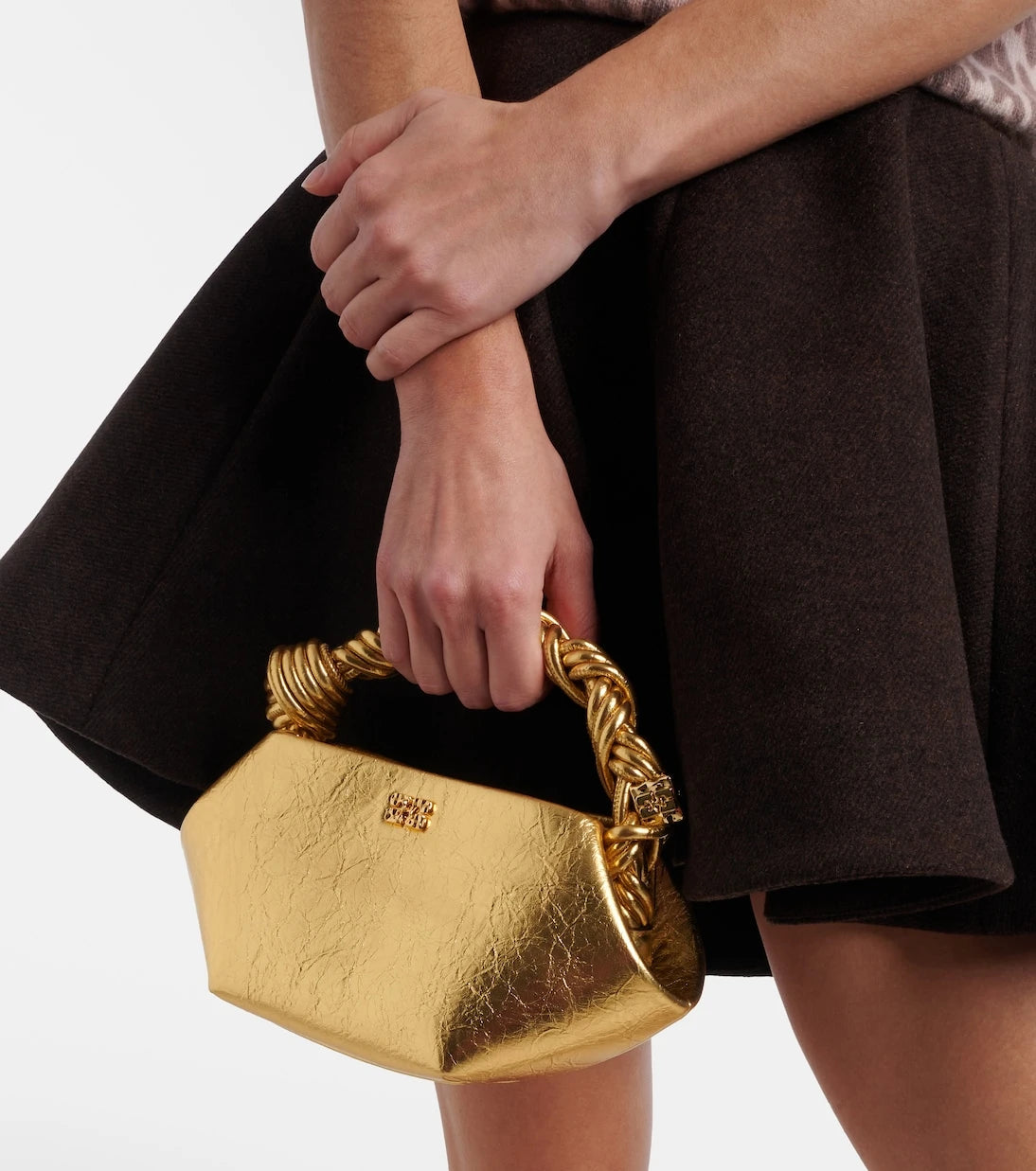 Ganni - Bou Mini top-handle bag