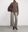 Max Mara Beige Wool-Cashmere Sweater