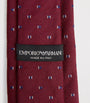 Emporio Armani Silk-Wool Jacquard Tie