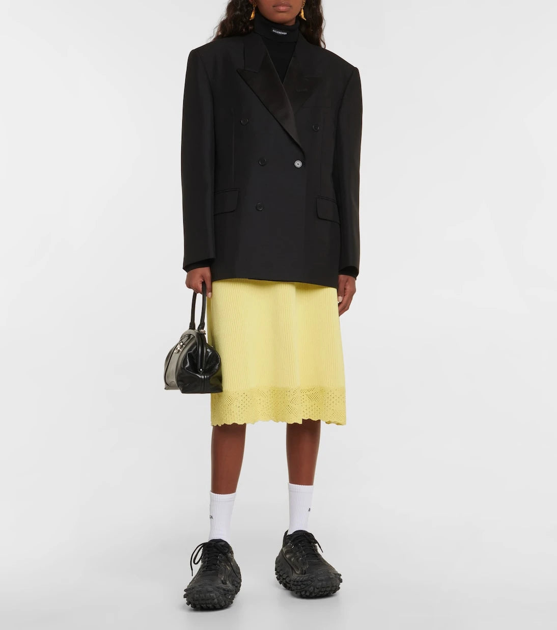 Balenciaga - حذاء سنيكرز Bouncer شبكي