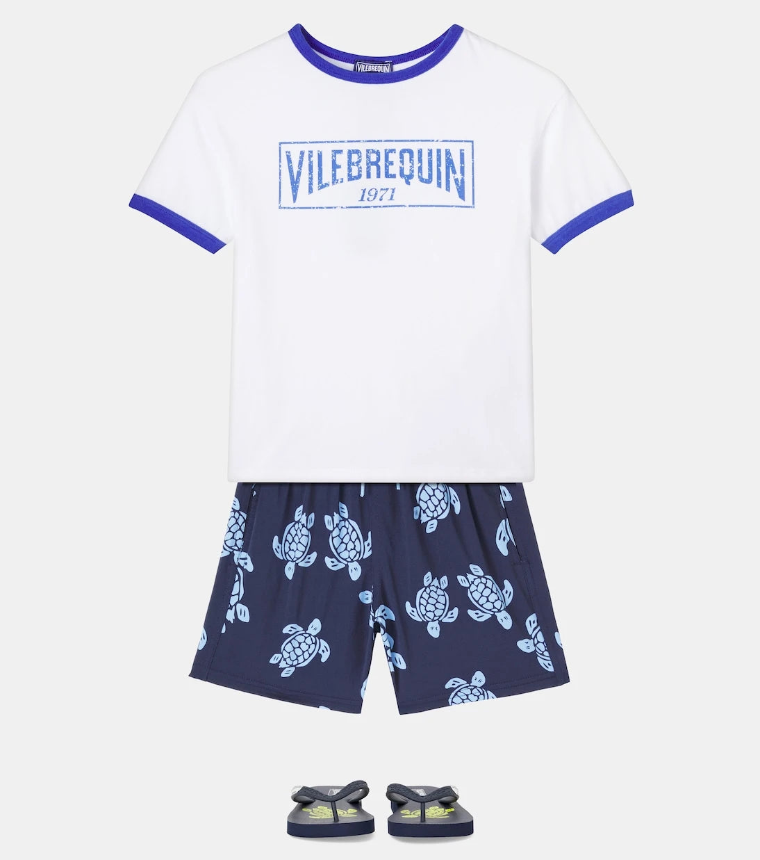 Vilebrequin Kids - صندل سلاحف خيطي