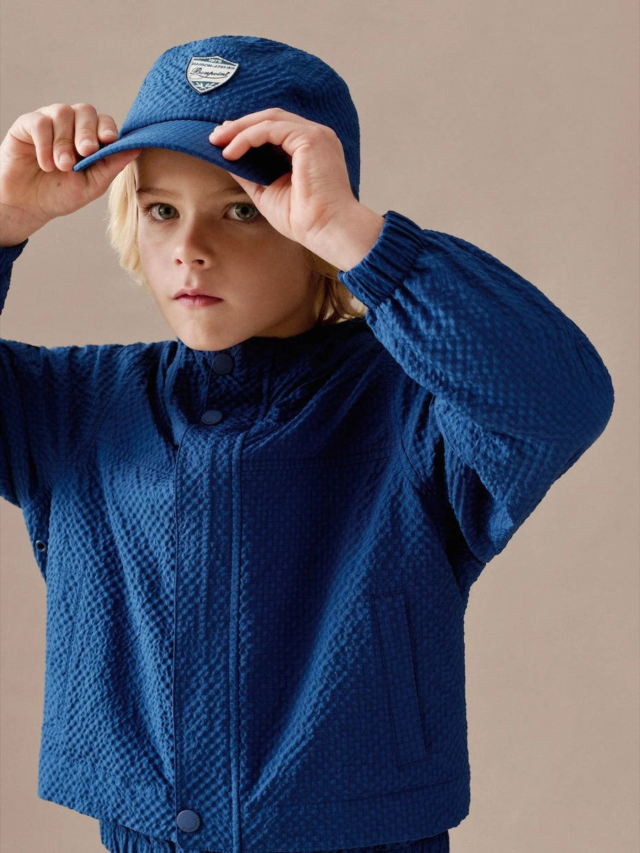 Bonpoint - Lenny checked patch-appliqué jacket