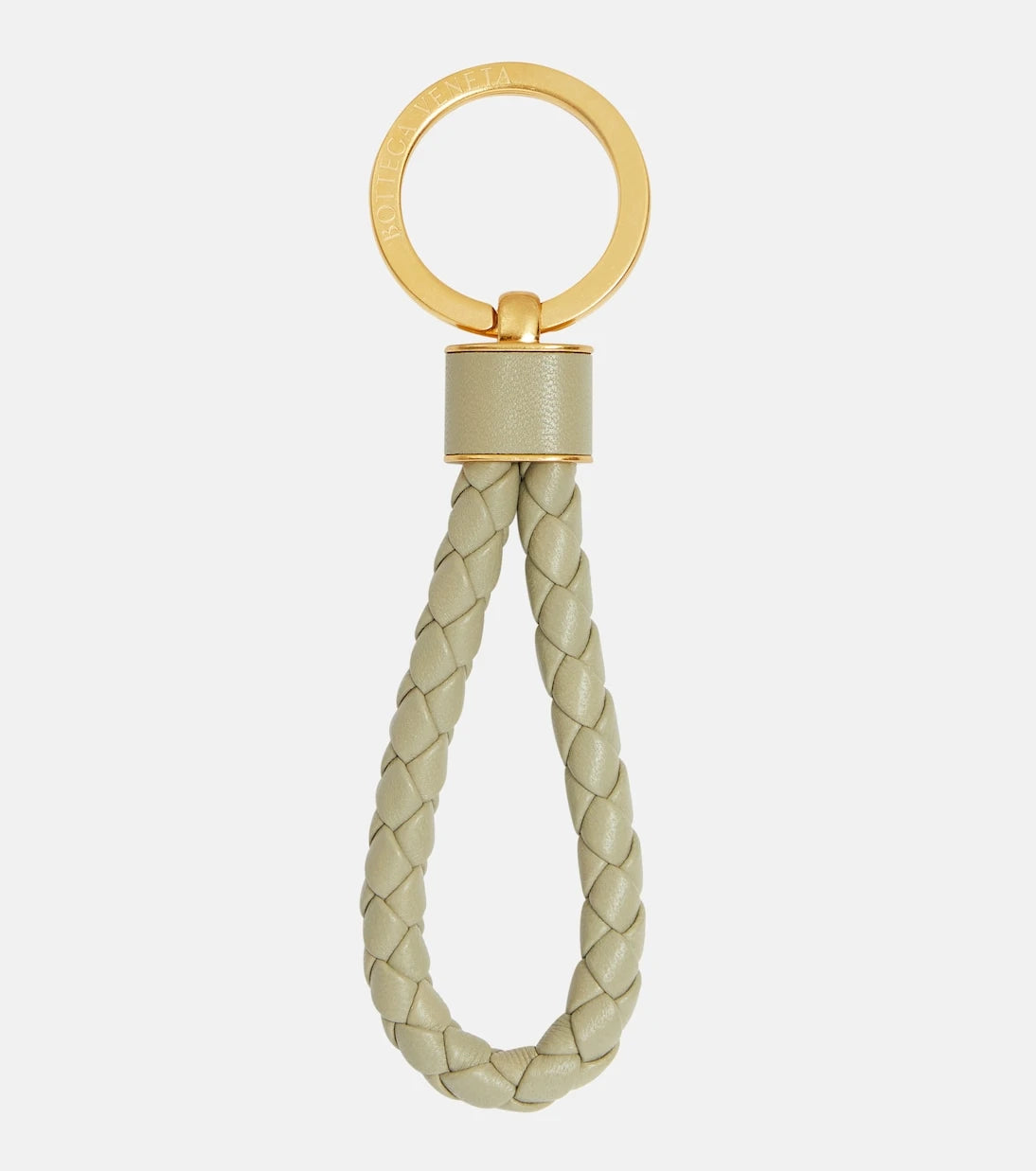 Bottega Veneta - Intreccio leather keyring