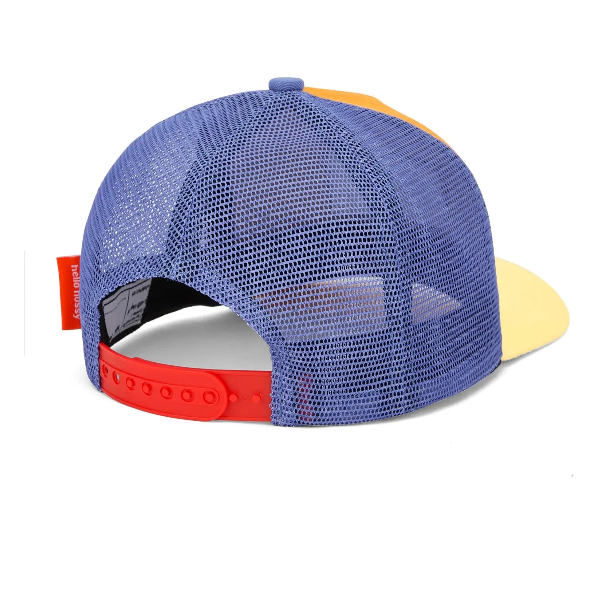 Hello Hossy - Trucker Mini Organic Cotton Curved Visor Cap | Camel