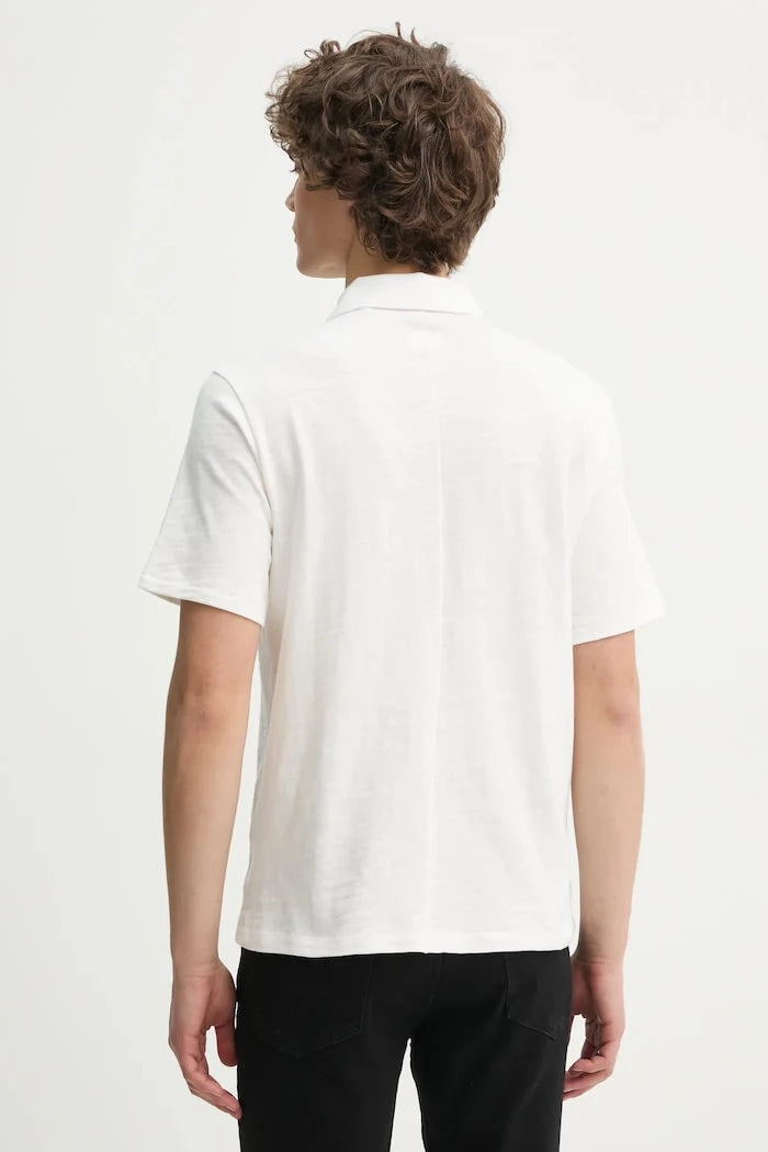 Rag & Bone Yakalı Pamuklu Tişört