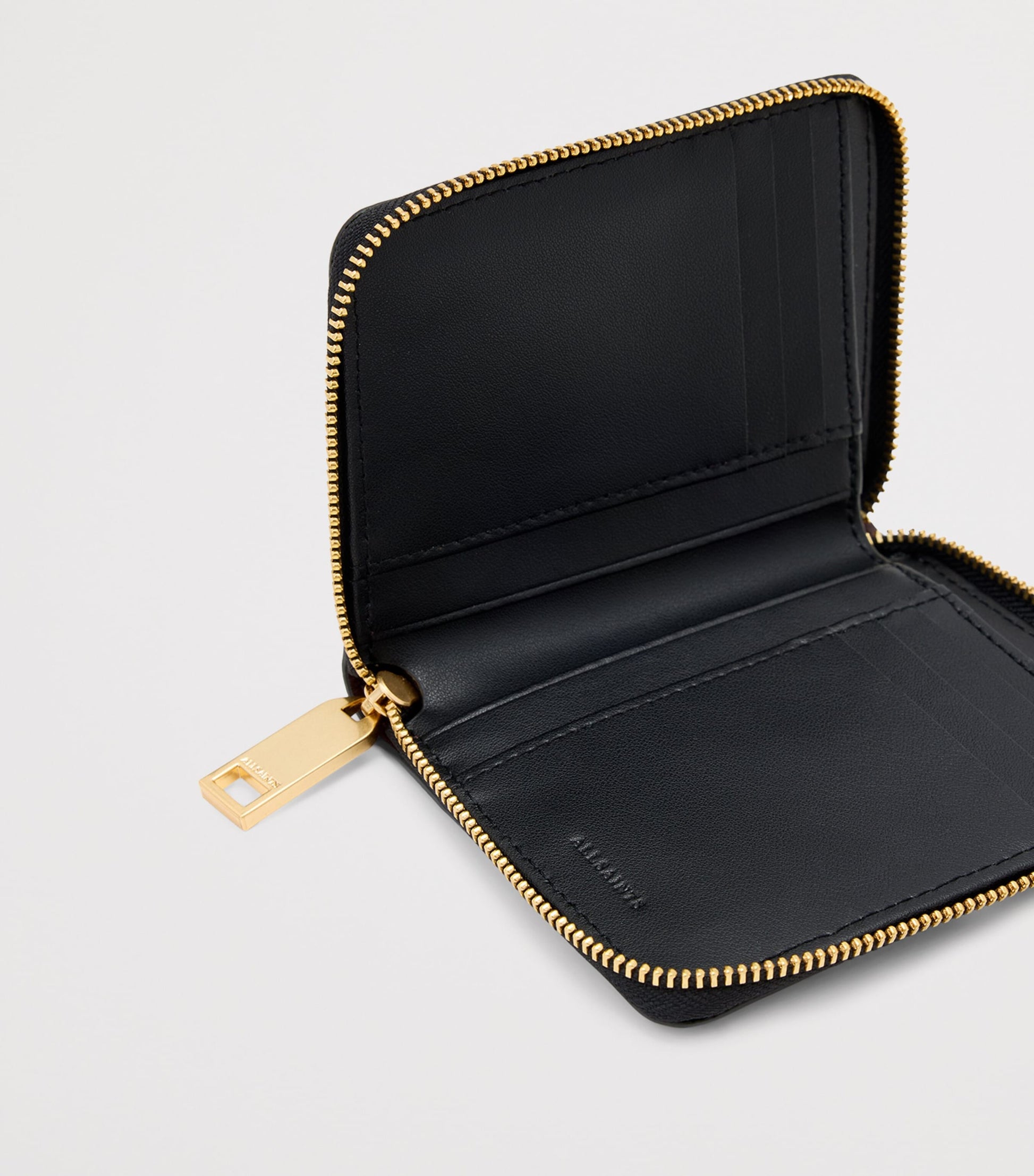 Red Leather Lena Hex Wallet