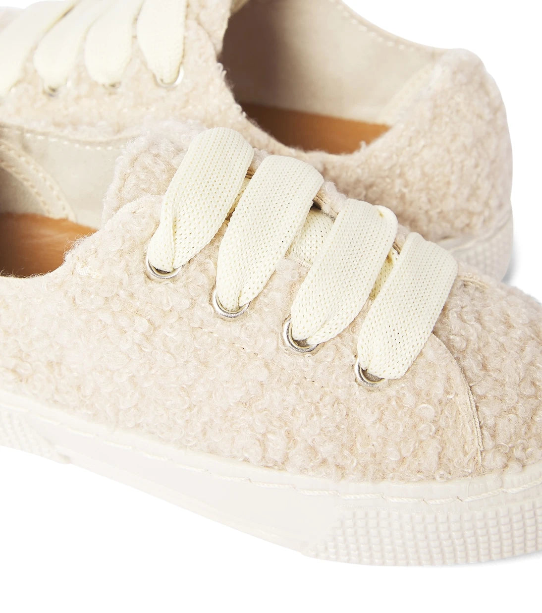 Il Gufo - Faux shearling sneakers