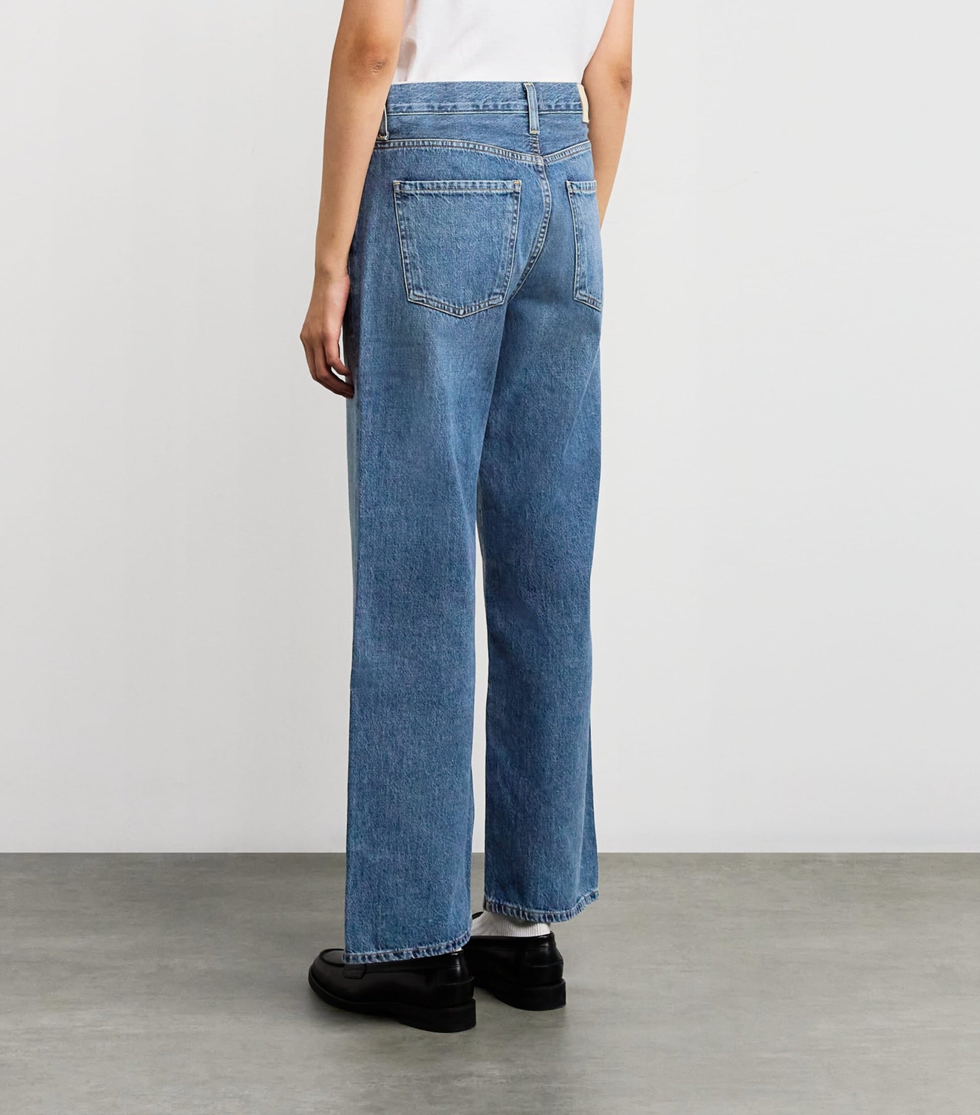 Citizens of Humanity Blue Annina Straight Jeans