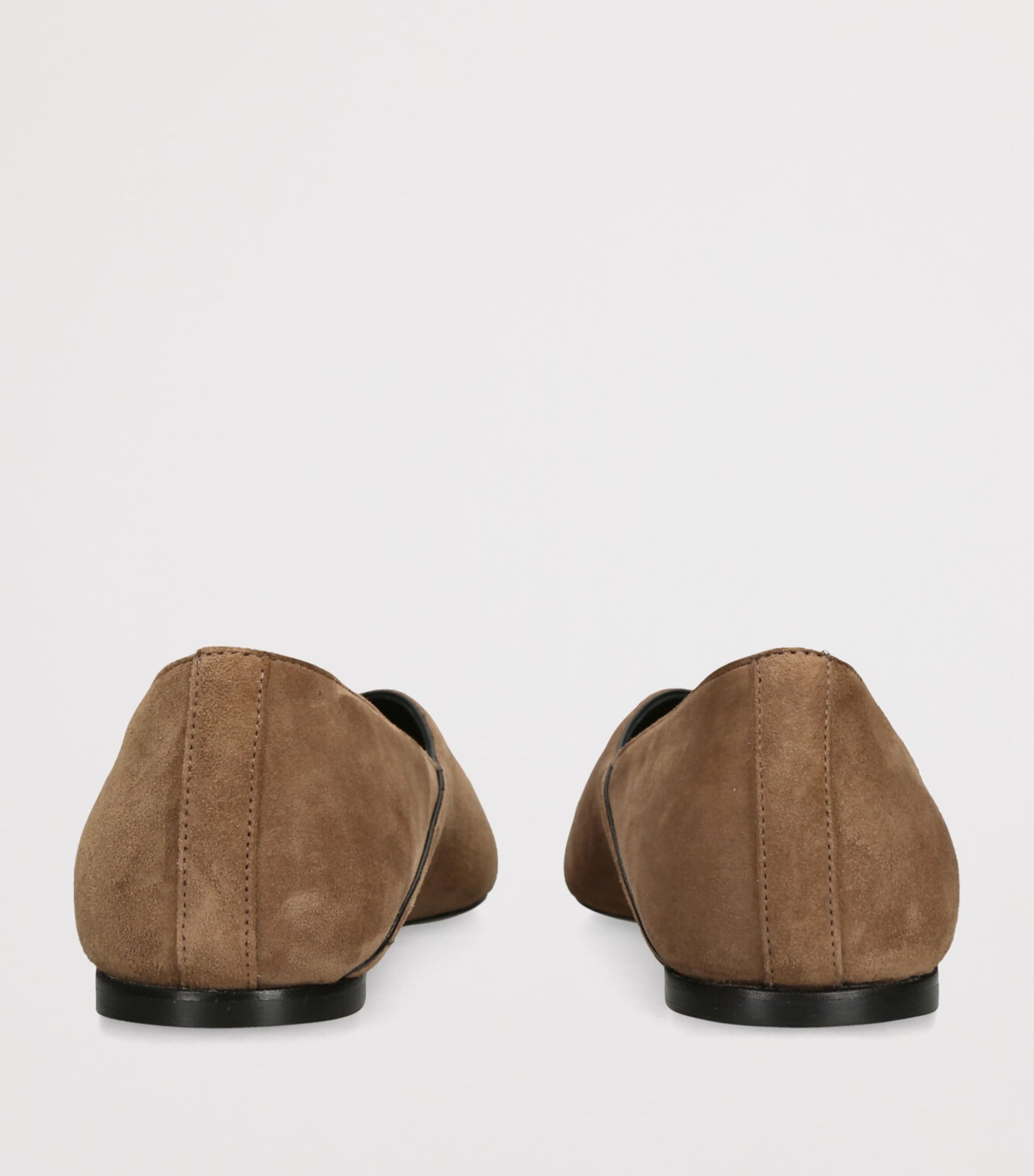 Toteme Beige Suede Everyday Ballet Flats