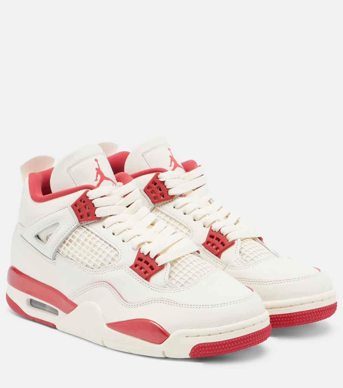 Nike - Air Jordan 4 leather high-top sneakers