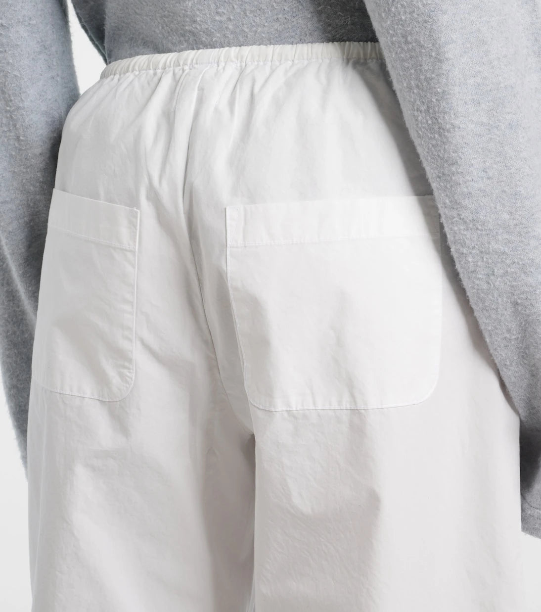 Leset - Kyoto cotton barrel-leg pants