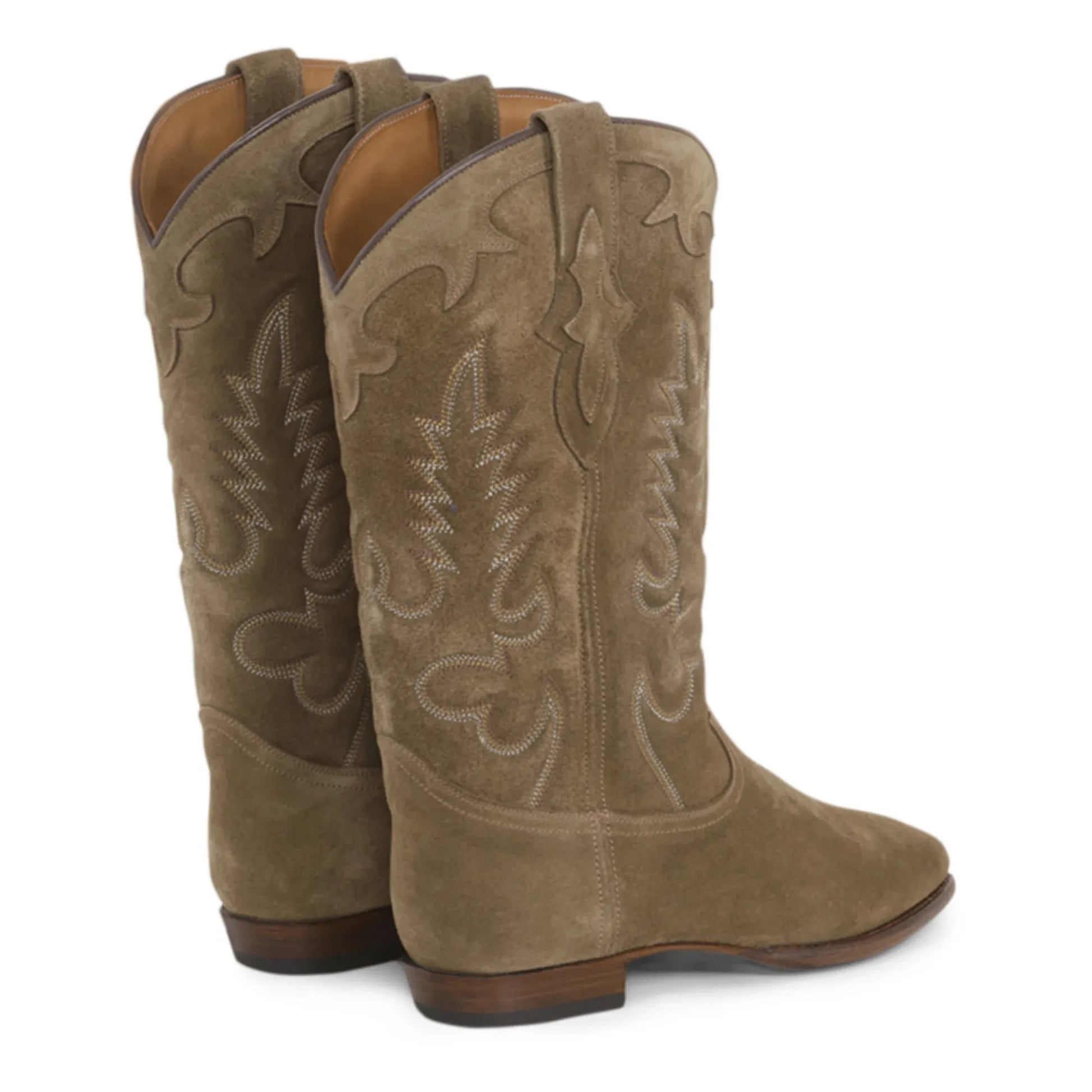 Shiloh Heritage - Midnight Suede Boots | Beige